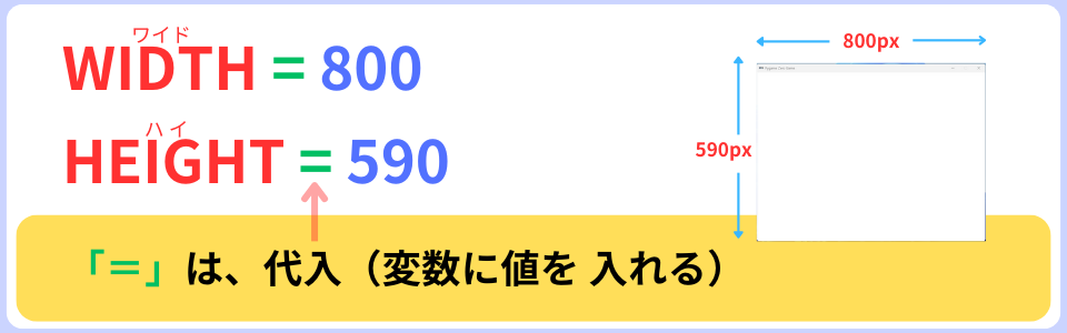 pythonしよう!00：WIDTH,HEUGHTの解説