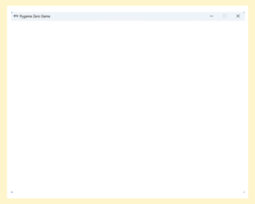 pythonしよう!00：pygame zeroの白いスクリーン