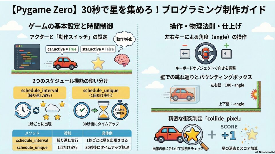 pythonしよう!簡単なゲーム06:重要ポイントの解説