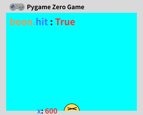 pythonしよう!簡単なゲーム10:雲に触れるプログラムの解説